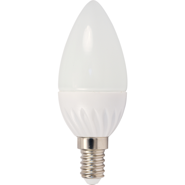 LED Leuchtmittel Kunststoff opal, 1x E14 LED, 10640C