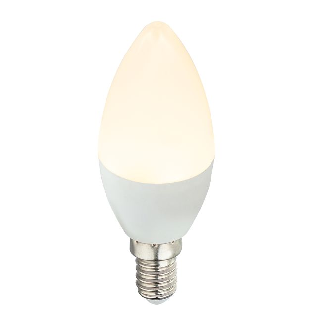 LED Leuchtmittel Kunststoff opal, 1x E14 LED, 10769