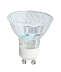 LED Leuchtmittel Glas klar, 1x GU10 LED, 10706