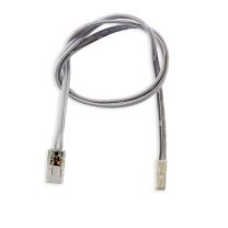 Plug&PlayF male-Stecker zu Kontakt-Kabelanschluss (max. 3A) für 2-pol IP20 Stripes mit Breite 6mm