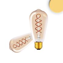 LED E27 Leuchtmittel Vintage Line ST64 Edisonbulb, amber, 4W 2200K