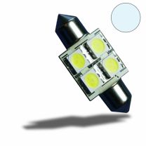 2x LED-Soffitten Lampe 10 x 31 mm 12 V weiss – Hoelzle