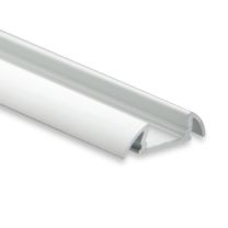 LED Aufbauprofil Mini 11 flach Aluminium eloxiert, 200cm
