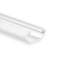 LED Eckprofil Mini 11n Aluminium weiß RAL9010, 200cm