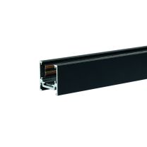MagPro48 Magnetic Line Aufbauschiene flat, schwarz, 200cm, 4-polig, inkl. Endkappen und Schutzcover