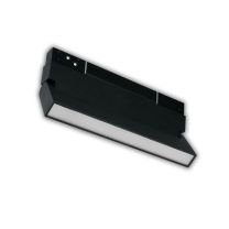 MagPro48 Linear-Schienen-Strahler 22cm schwarz, 12W, 120°, 48V DC, 3000K, CRI90, DALI dimmbar