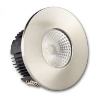 LED Einbaustrahler IP65 für MR16 Leuchtmittel inkl. Cover rund, nickel