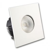 LED Einbaustrahler IP65 für MR16 Leuchtmittel inkl. Cover eckig, weiss