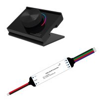 SERRI RGB Mini Funk Controller  37451 mit Tisch-Fernbedienung